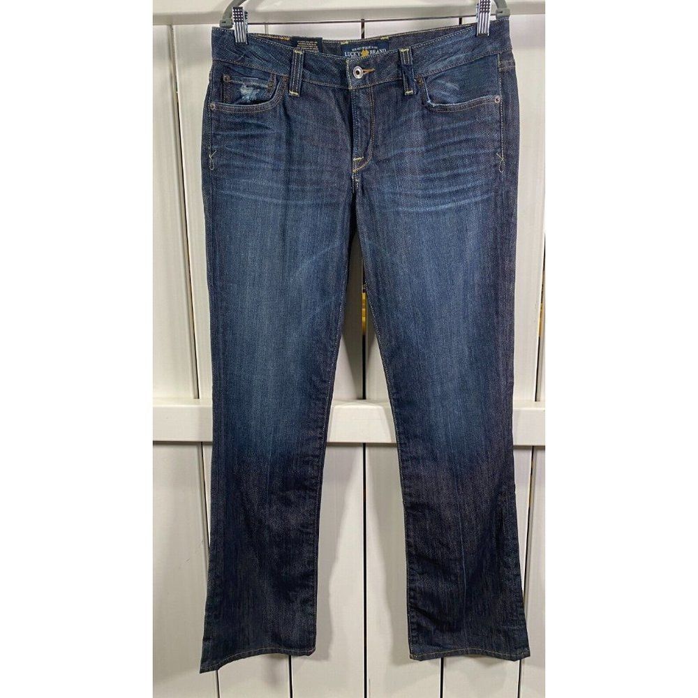 New With Tags - Lucky Brand - Lola Boot Jeans - Dark Wash Size 12/31x34